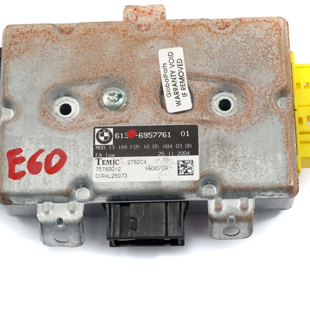 BMW 5 6 Series E60 E61 E63 Passenger Door Airbag Control Module - SKU 6957761 - Part number 6957761