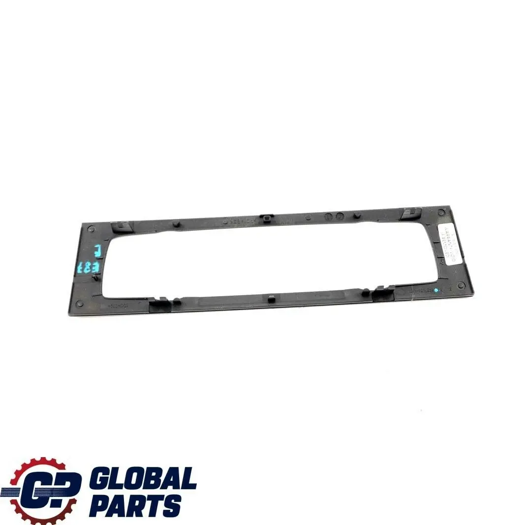 BMW E81 E87 Unita Controllo Aria Condizionata Copertura Piastra Frontale - SKU 6957958 - Numero di parte 6957958