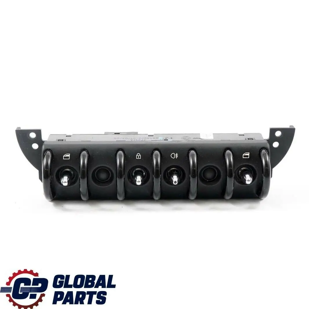 Switch Unit Window Centre Console Black to Mini Cooper One R50 R52 R53 with Part number 6958027 Mini Cooper One R50 R52 R53 Switch Unit Window Centre Console Black - SKU 6958027 - Part number 6958027
