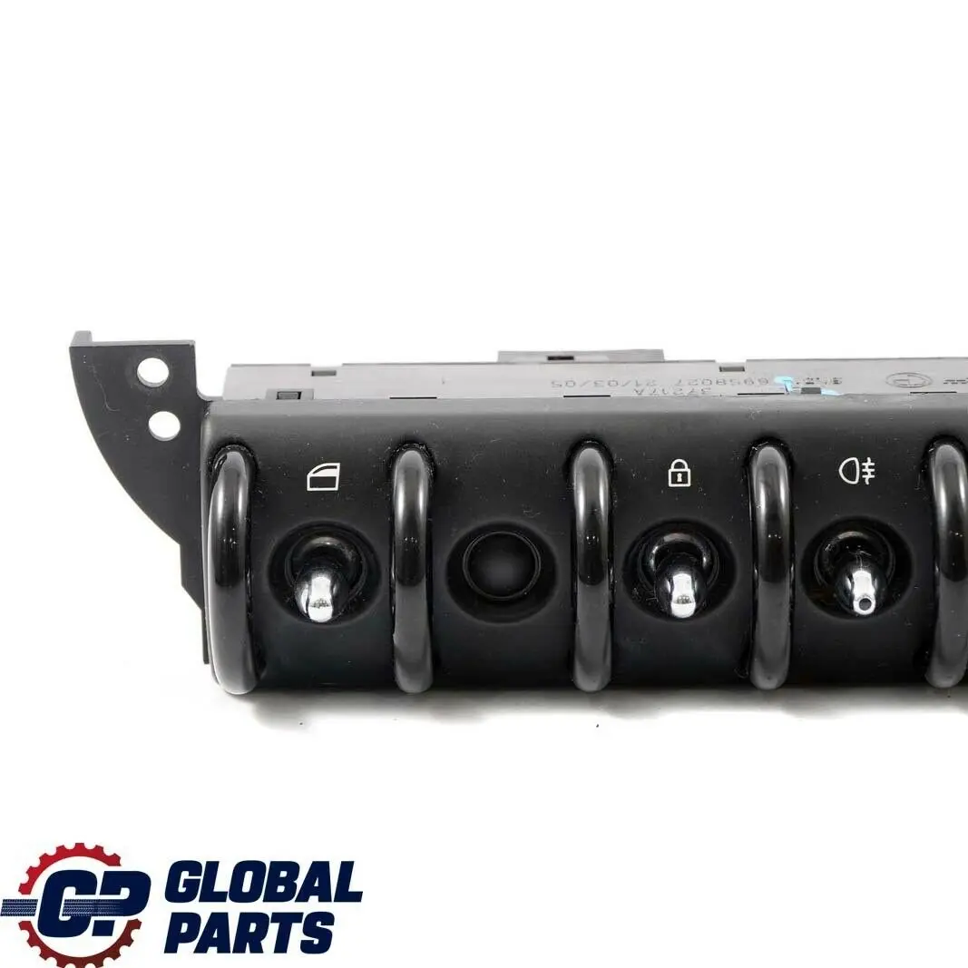 Switch Unit Window Centre Console Black to Mini Cooper One R50 R52 R53 with Part number 6958027 Mini Cooper One R50 R52 R53 Switch Unit Window Centre Console Black - SKU 6958027 - Part number 6958027