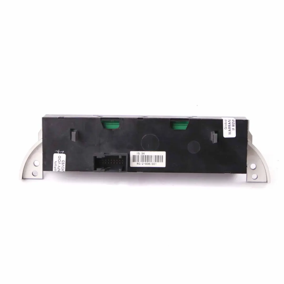 Switch Panel Mini Cooper R50 R52 R53 Control Unit Centre Console to with Part number 6958033 Switch Panel Mini Cooper R50 R52 R53 Control Unit Centre Console - SKU 6958033-1 - Part number 6958033