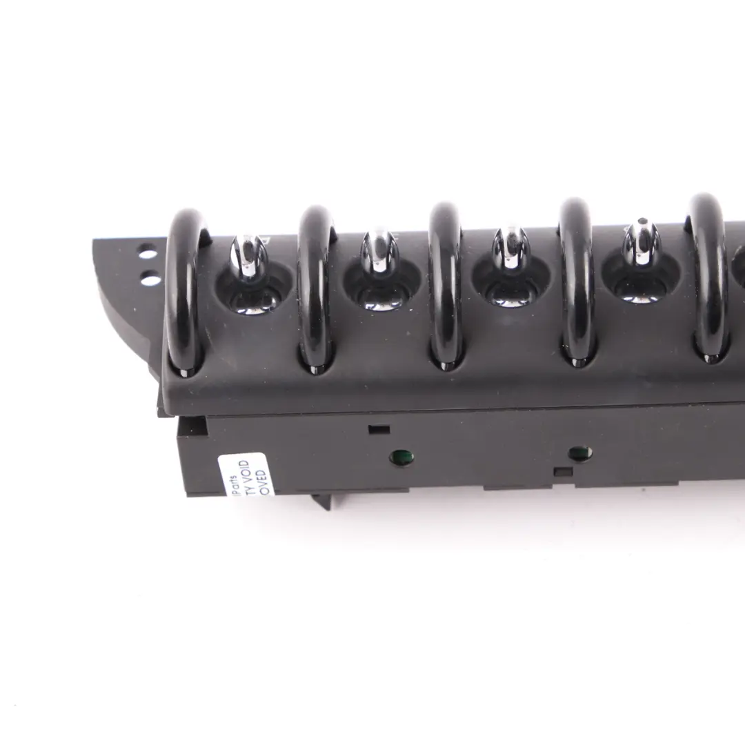 Switch Panel Control Unit Centre Console to Mini Cooper One R50 R52 R53 with Part number 6958033 Mini Cooper One R50 R52 R53 Switch Panel Control Unit Centre Console - SKU 6958033 - Part number 6958033