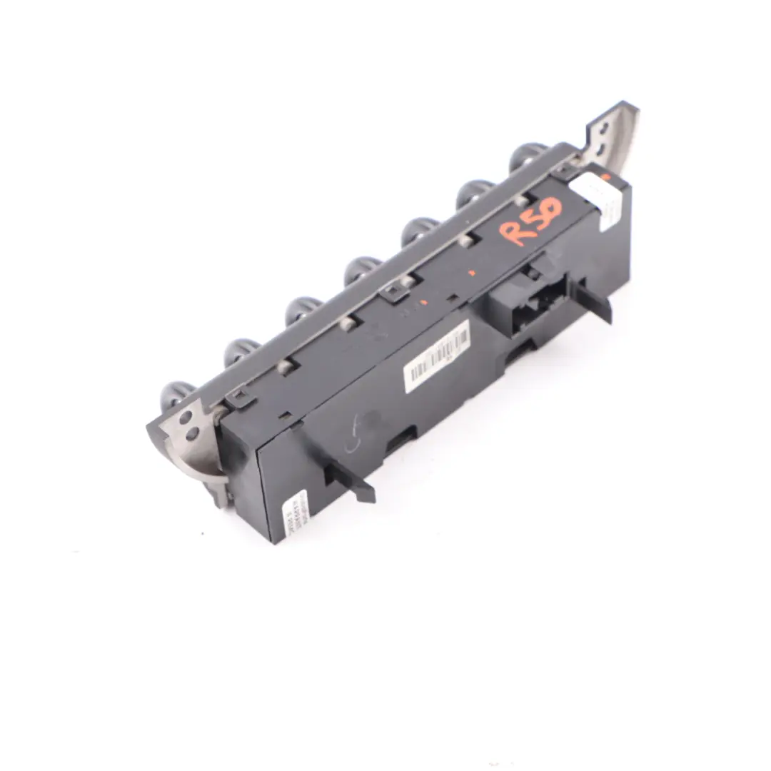 Switch Panel Mini Cooper One R50 R52 R53 Control Unit Centre Console DSC to with Part number 6958035 Switch Panel Mini Cooper One R50 R52 R53 Control Unit Centre Console DSC - SKU 6958035 - Part number 6958035