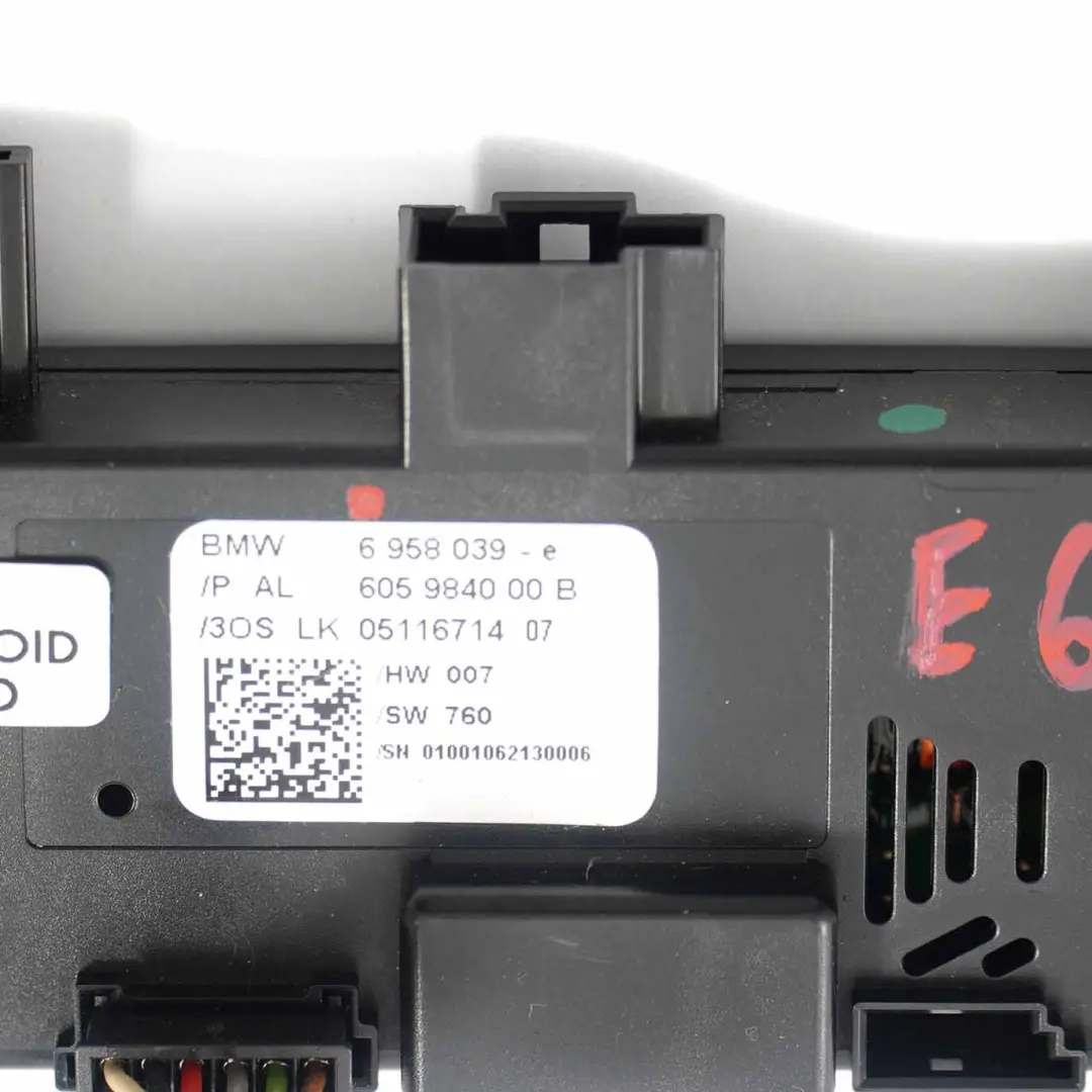 BMW E65 E66 Volante Electrónica Unidad de Control Módulo - SKU 6958039 - Número de pieza 6916692