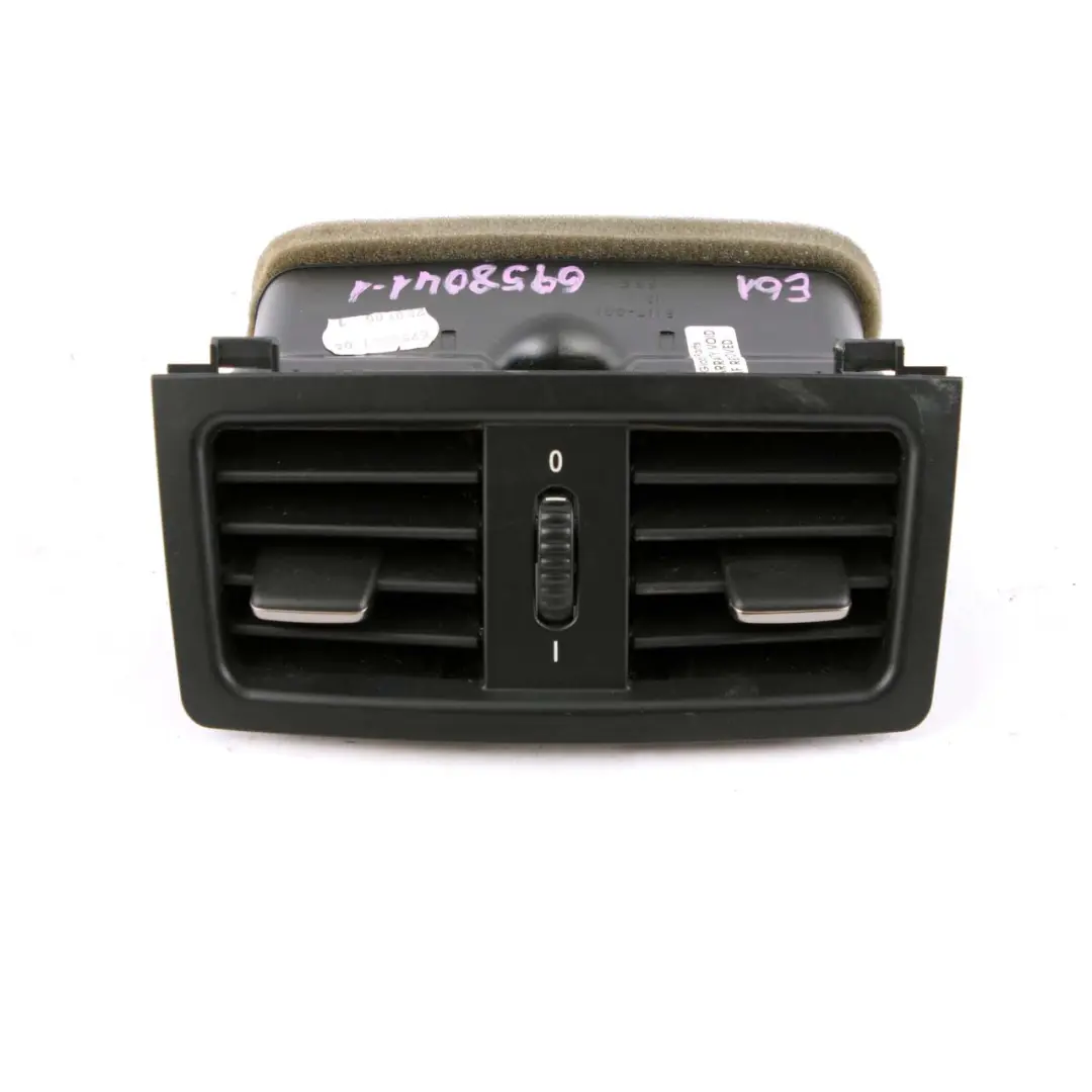 Console Fresh Air BMW E60 E61 1 Rear Centre Console Grille Vent Trim to with Part number 6958041 Console Fresh Air BMW E60 E61 1 Rear Centre Console Grille Vent Trim - SKU 6958041-1 - Part number 6958041