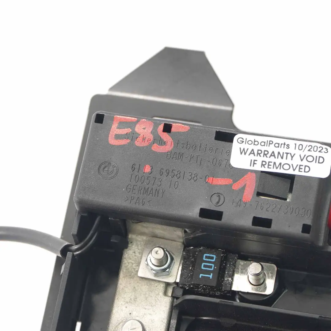 BMW Z4 E85 Positive Battery Clamp Fuse Box Cable Wiring - SKU 6958138-1 - Part number 6958138