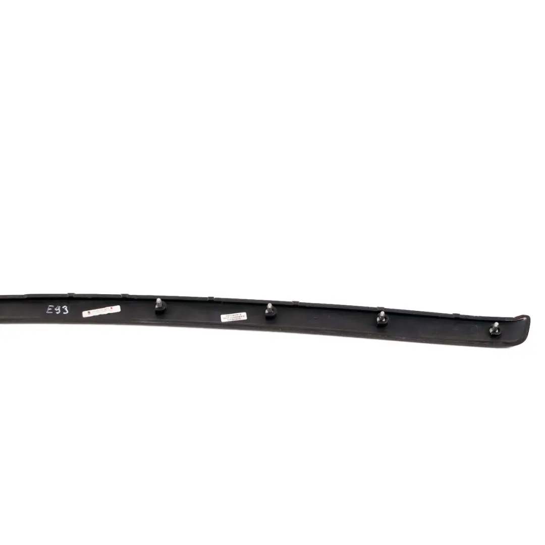 BMW 3 E92 E93 Decor Strip Trim Panel Cover Front Left Wood Poplar Woodgrain Grey - SKU 6958237 - Part number 6958237