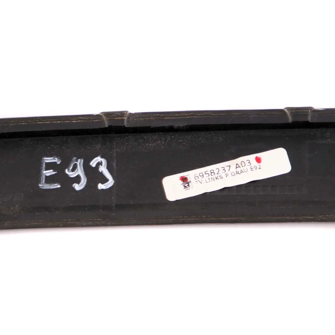 BMW 3 E92 E93 Decor Strip Trim Panel Cover Front Left Wood Poplar Woodgrain Grey - SKU 6958237 - Part number 6958237