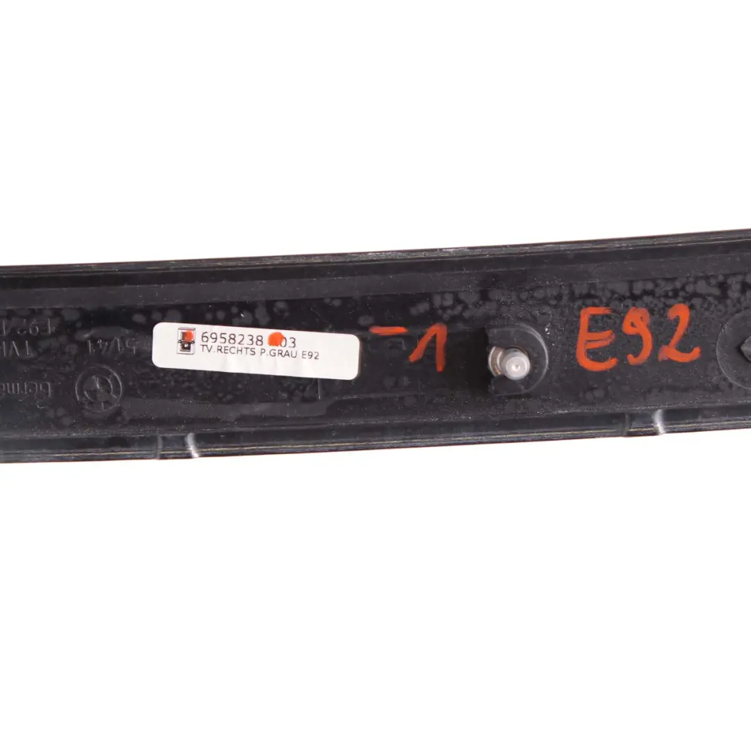  Trim Cover Door BMW E92 E93 1 Decor Strip Panel Front Right O/S Wood Poplar Grey - SKU 6958238-1 - Part number 6958238