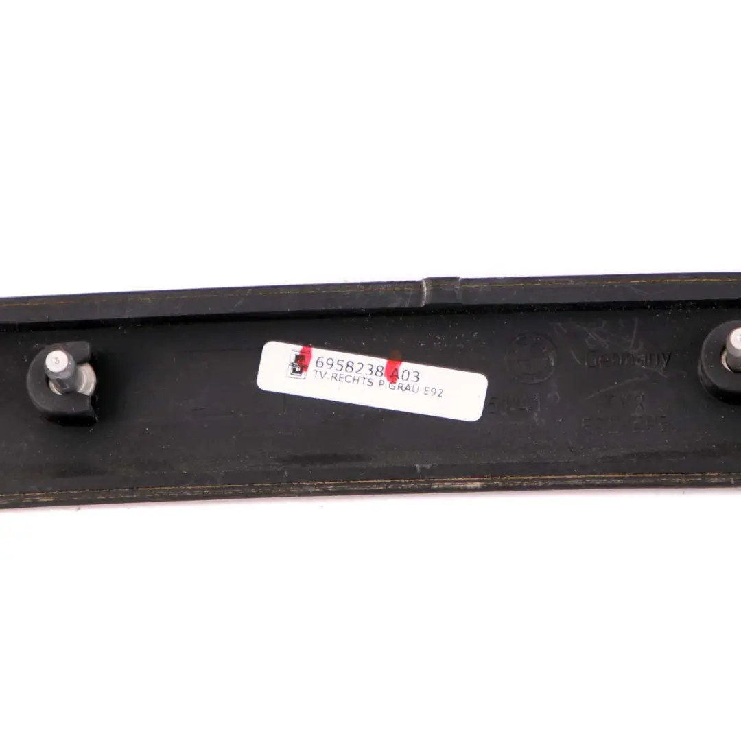 Decorative Strip Trim Panel Cover Front Right O/S Wood to BMW Series E92 with Part number 6958238 BMW Series E92 Decorative Strip Trim Panel Cover Front Right O/S Wood - SKU 6958238 - Part number 6958238