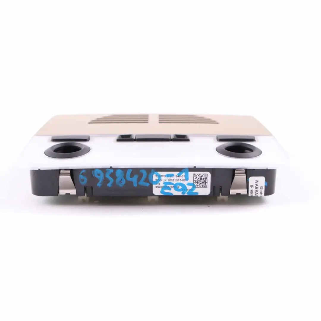 BMW E84 E92 Interior Reading Light Lamp Rear Creambeige 1 - SKU 6958420-1 - Part number 6958420