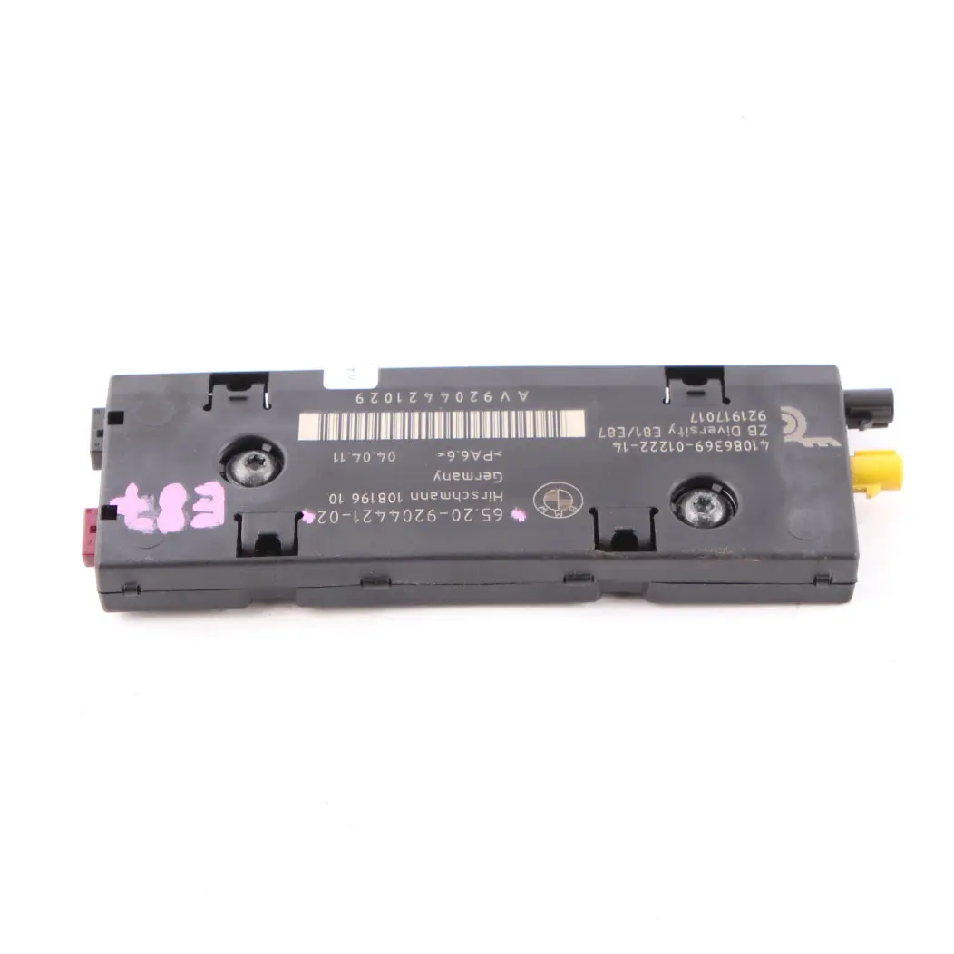 BMW 1 Series E81 E87 Antenna Amplifier Aerial Diversity Module 4142335 - SKU 6958900 - Part number 6958900