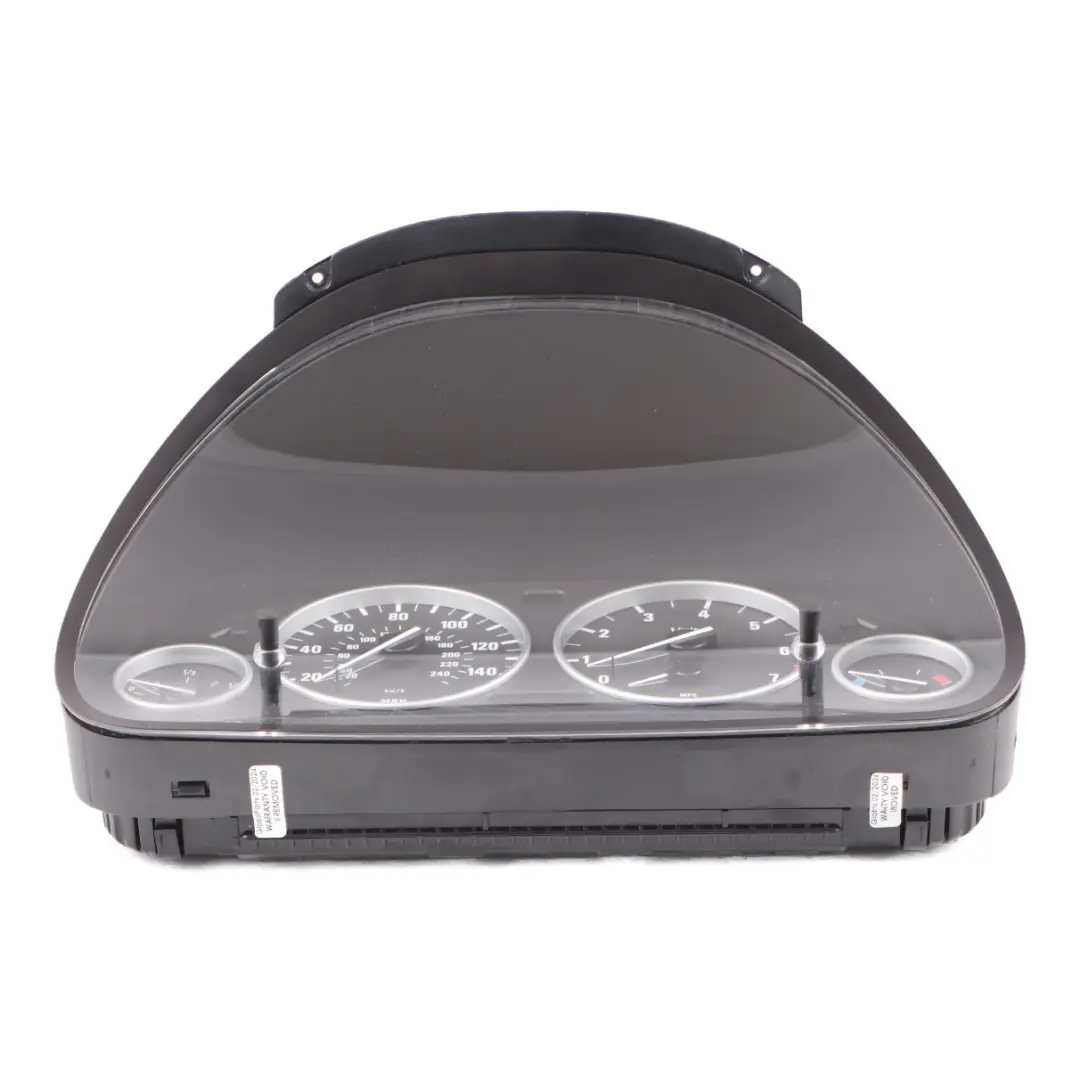 EXCH Instrument Cluster MPH Spedometer RPM Gauge Chrome Rings 6959120 to BMW X5 E53 with Part number 9147692 BMW X5 E53 EXCH Instrument Cluster MPH Spedometer RPM Gauge Chrome Rings 6959120 - SKU 6959120-1 - Part number 9147692