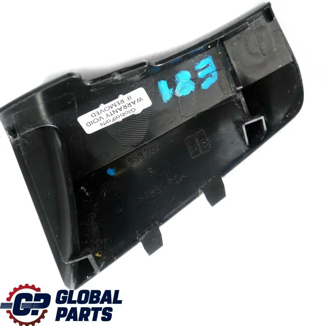 Apertura Gurtendbeschlag Destro Nero per BMW E81 E82 E88 E92 LCI con numero di parte 6959286 BMW E81 E82 E88 E92 LCI Apertura Gurtendbeschlag Destro Nero - SKU 6959286 - Numero di parte 6959286