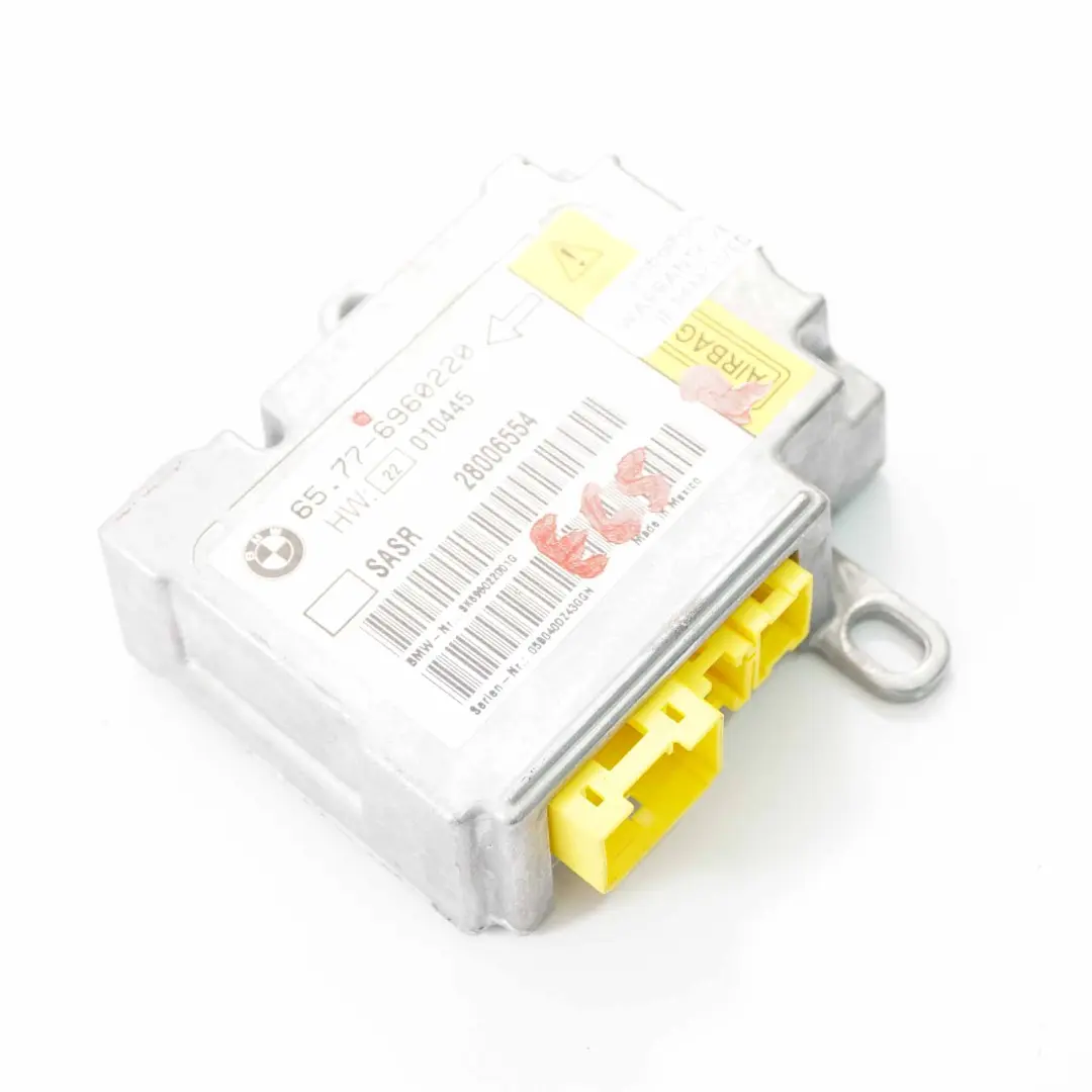 Modulo airbag BMW E65 E66 Unidad control derecha sensor pilar A airbag per con numero di parte 6960220 Modulo airbag BMW E65 E66 Unidad control derecha sensor pilar A airbag - SKU 6960220 - Numero di parte 6960220