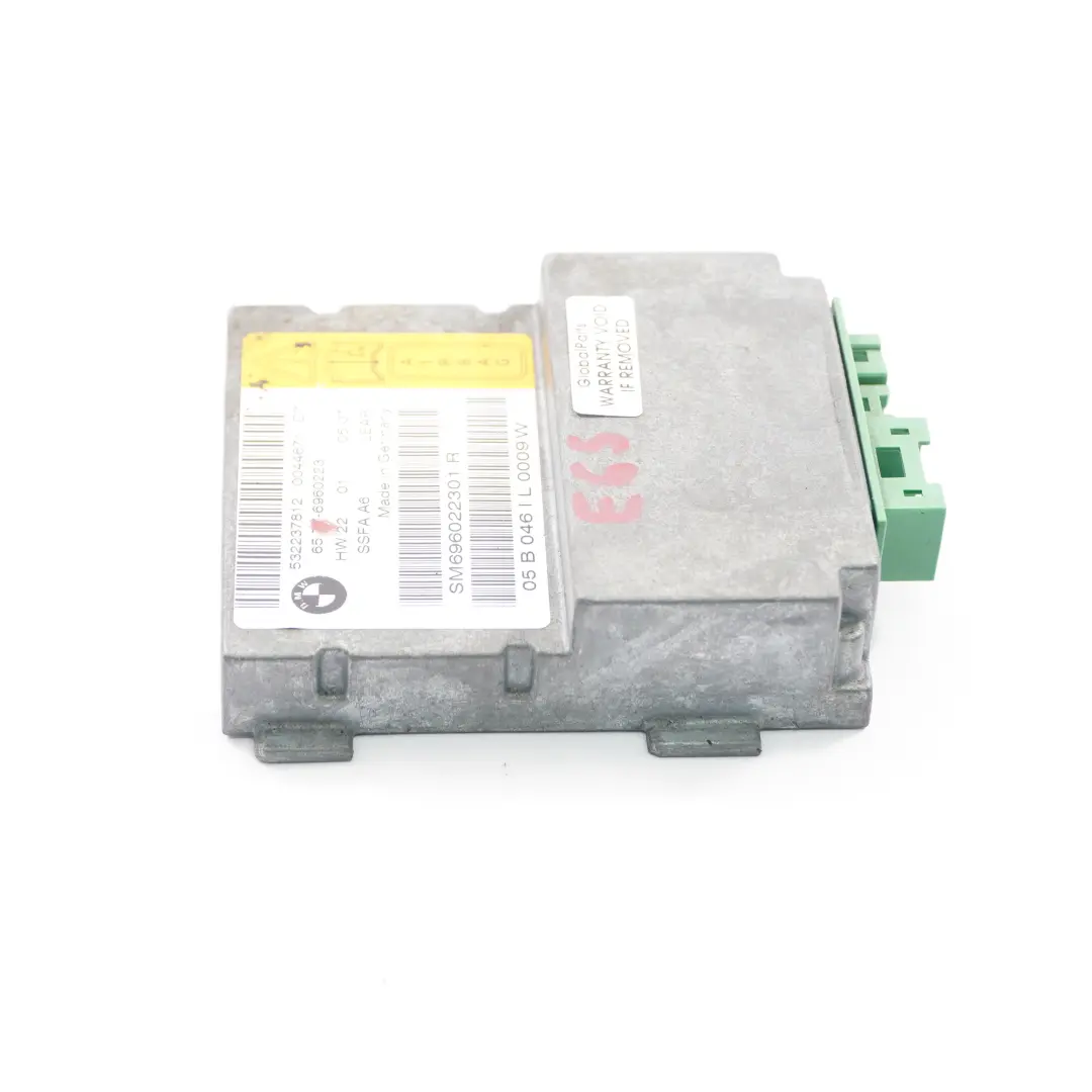 Airbag Module BMW E65 E66 Sensor Driver's Side Air Bag Control Unit  - SKU 6960223 - Part number 6960223