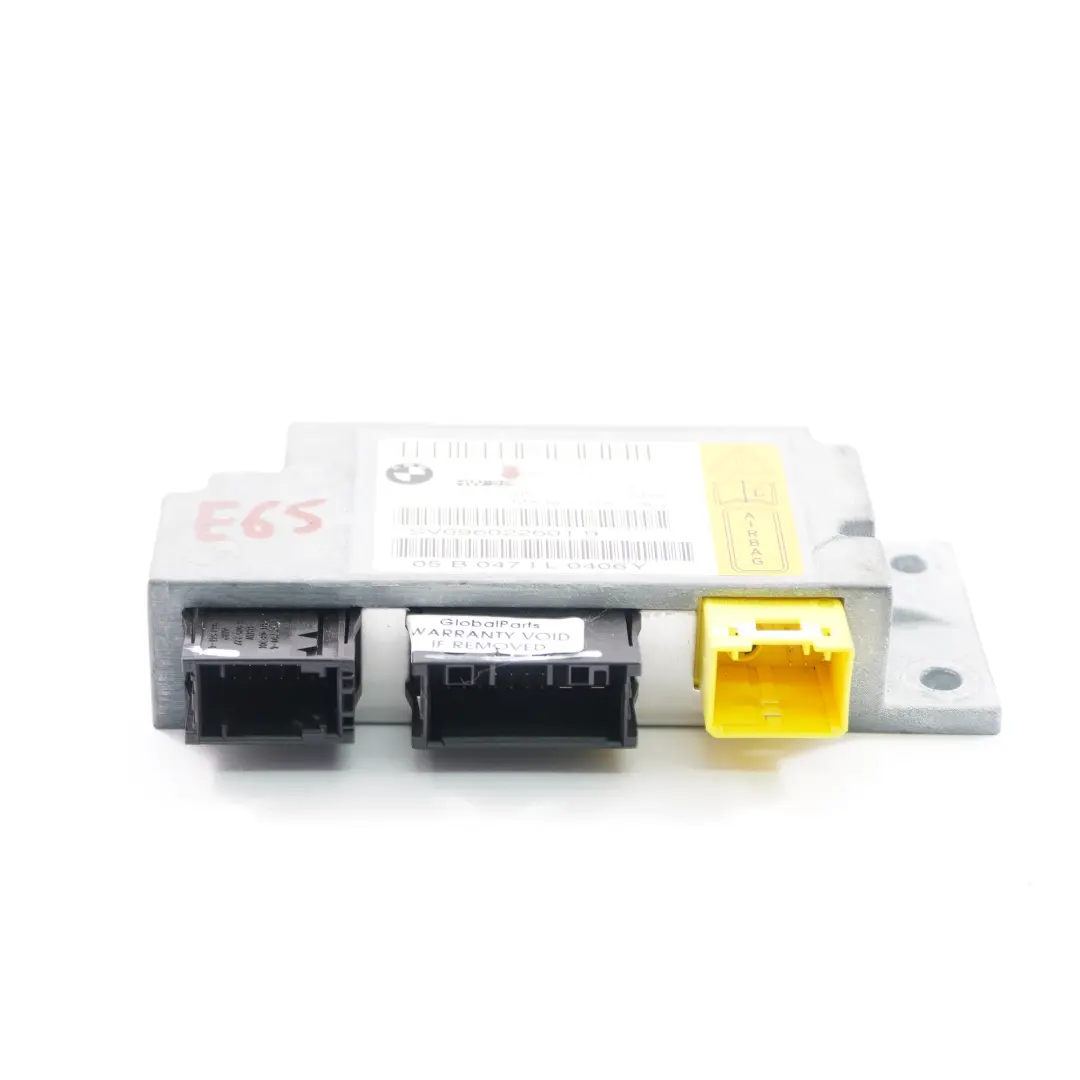 Air Bag Module BMW E65 E66 Sensor Rear Seat Airbag Control Unit ECU - SKU 6960226 - Part number 6960226