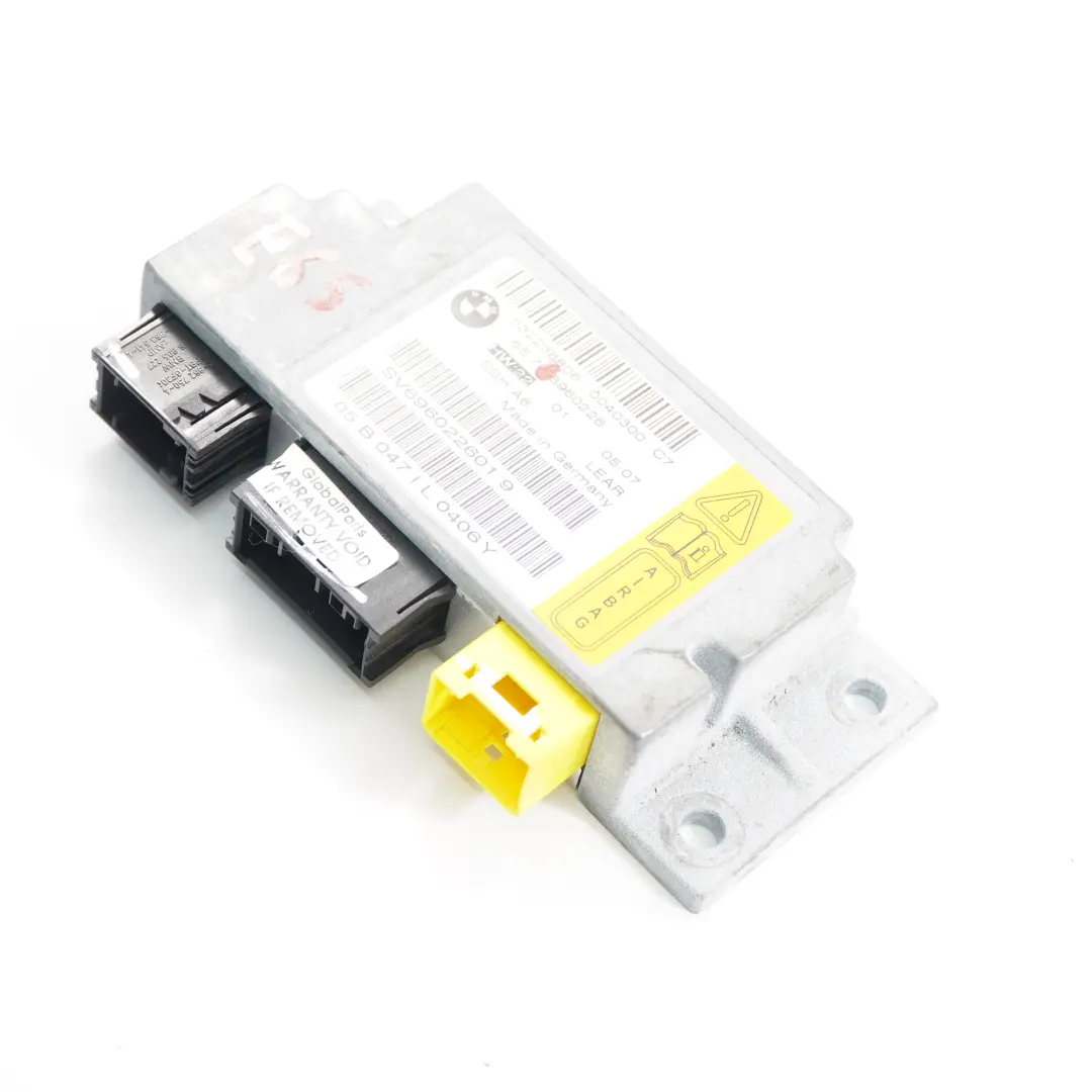 Modulo Air Bag BMW E65 E66 Sensore sedile posteriore Control Unit ECU per con numero di parte 6960226 Modulo Air Bag BMW E65 E66 Sensore sedile posteriore Control Unit ECU - SKU 6960226 - Numero di parte 6960226