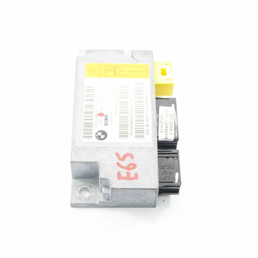 Módulo Air Bag BMW E65 E66 Sensor Asiento Trasero Unidad de Control ECU para con número de pieza 6960226 Módulo Air Bag BMW E65 E66 Sensor Asiento Trasero Unidad de Control ECU - SKU 6960226 - Número de pieza 6960226