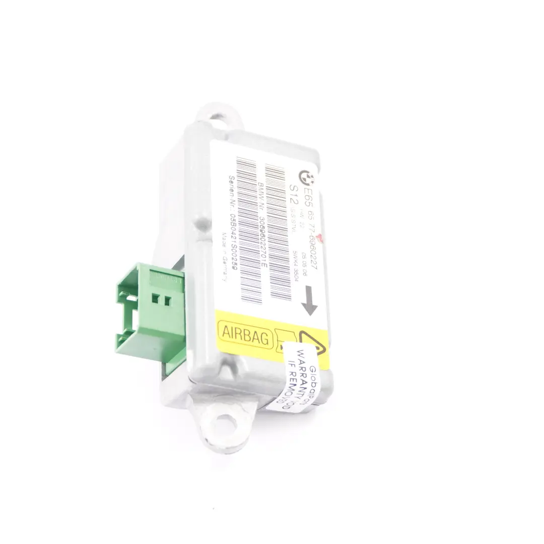 Capteur Airbag Avant gauche Porte Module Air bag pour BMW E65 E66 à propos du numéro de pièce 6960227 BMW E65 E66 Capteur Airbag Avant gauche Porte Module Air bag - SKU 6960227 - Numéro de pièce 6960227