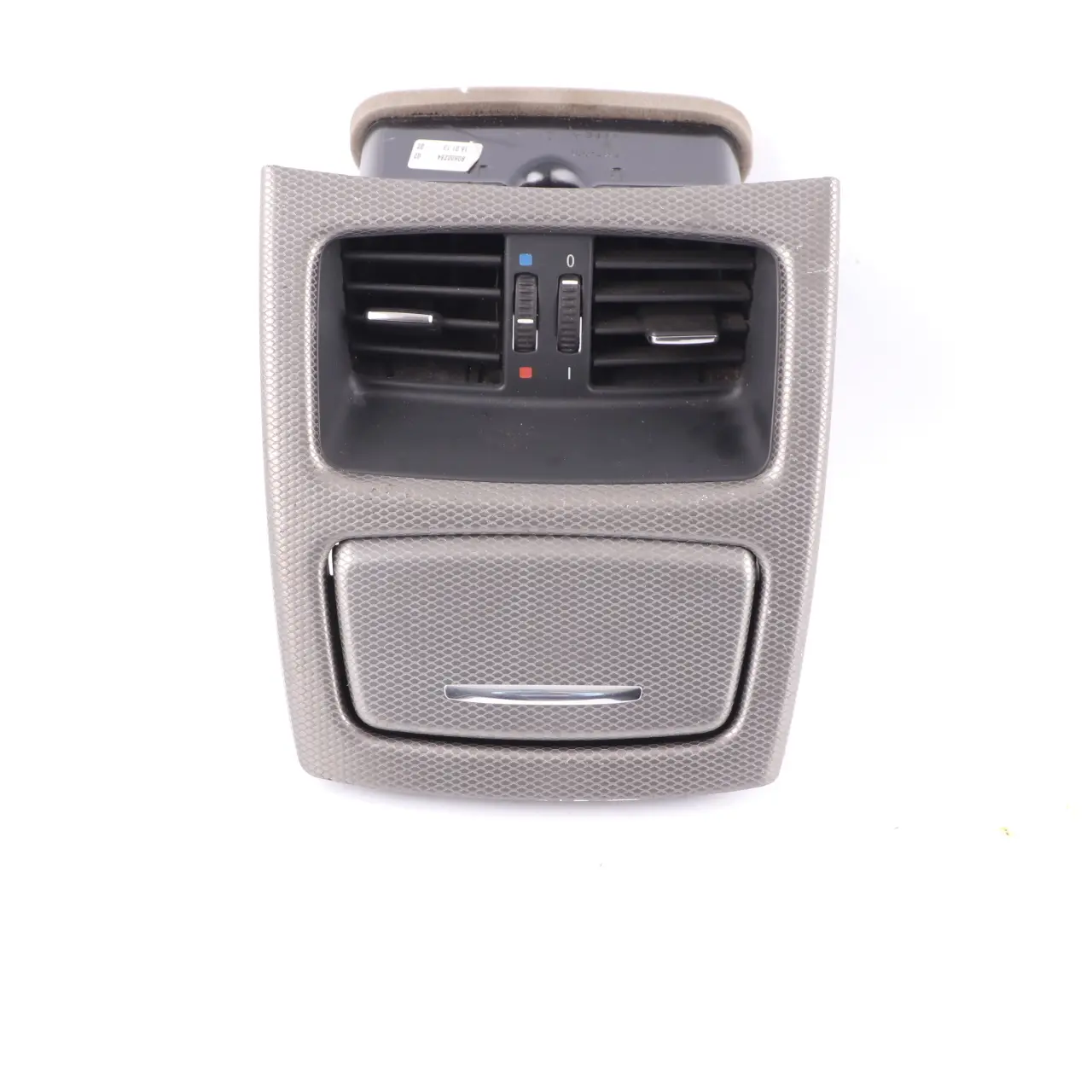 Posacenere centrale BMW E92 E93 Rivestimento posteriore Silver Alu 6960686