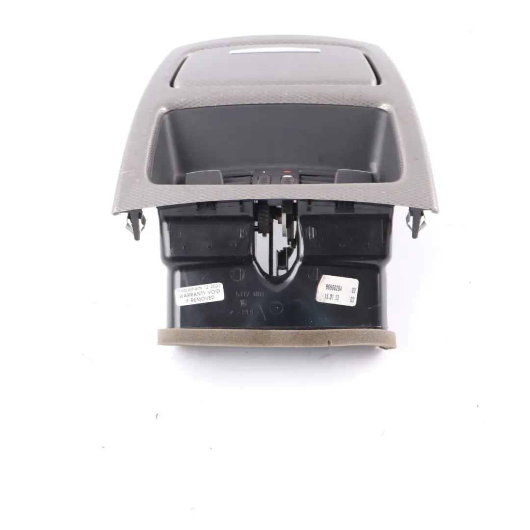 BMW E92 E93 Garniture bouche d'aération arrière Silver Alu - SKU 6960686-7 - Numéro de pièce 6960686