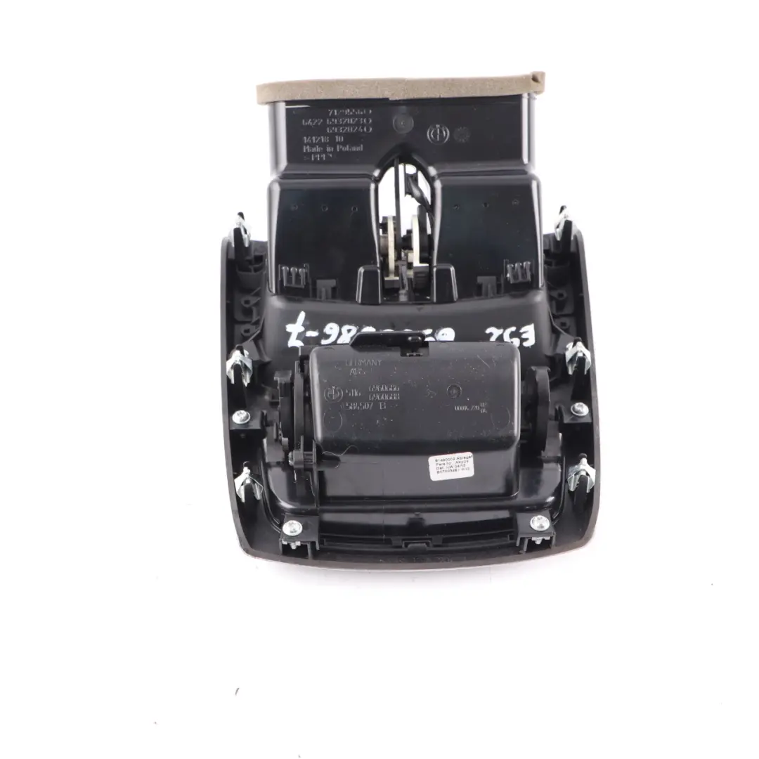  Mittelkonsole BMW E92 E93 Hintere Luftausströmer Gletschersilber Alu - SKU 6960686-7 - Teilenummer 6960686