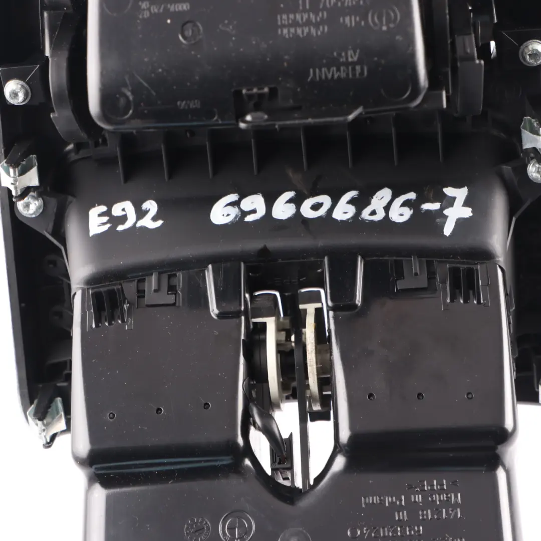  Mittelkonsole BMW E92 E93 Hintere Luftausströmer Gletschersilber Alu - SKU 6960686-7 - Teilenummer 6960686