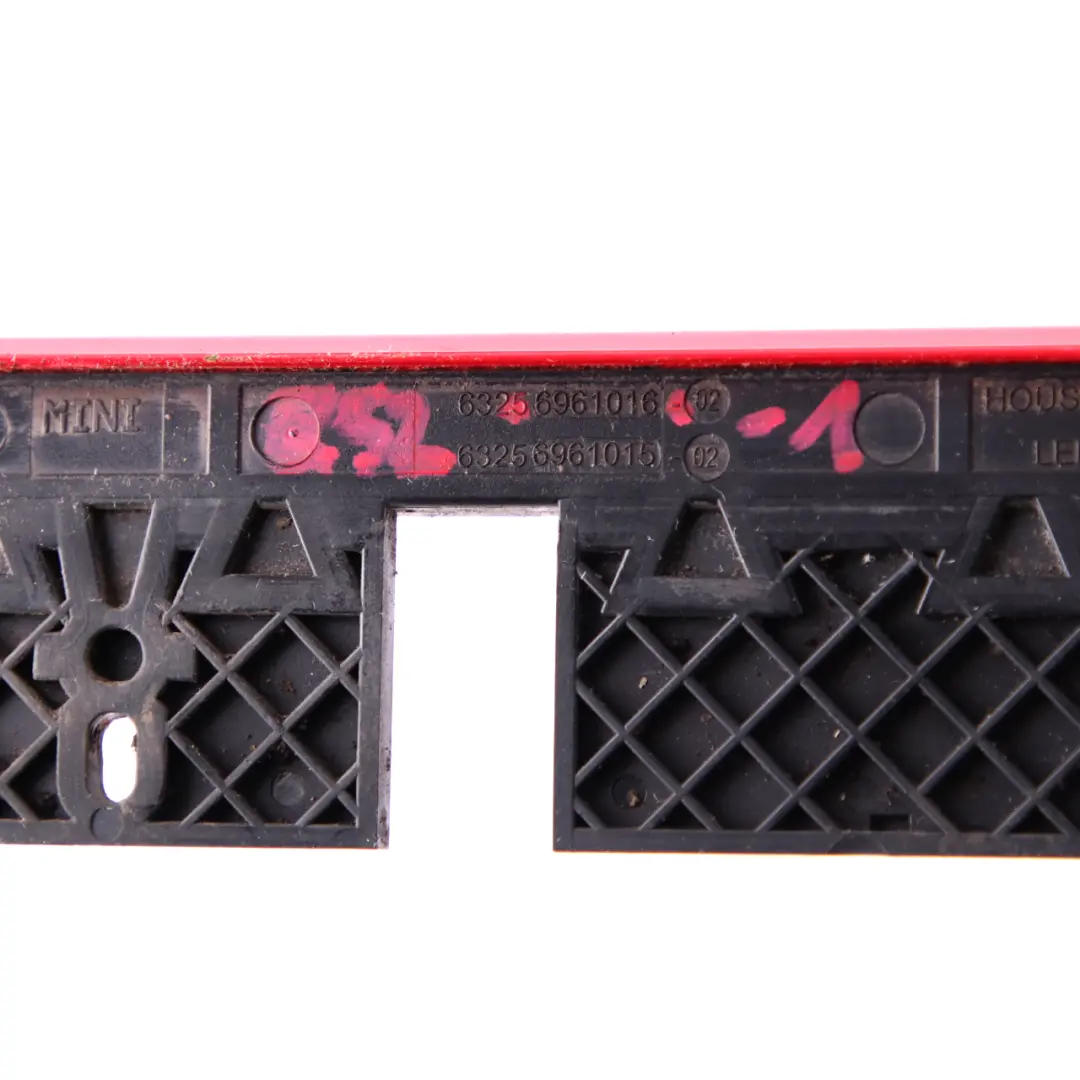 Third Stoplamp Brake Light Red to Mini Cabrio R52 1 Rear with Part number 6961016 Mini Cabrio R52 1 Rear Third Stoplamp Brake Light Red - SKU 6961016-1 - Part number 6961016