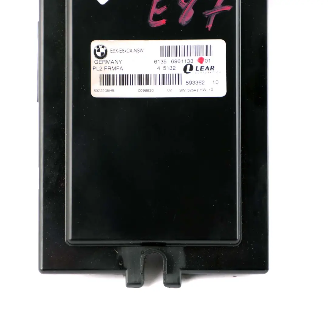 BMW 1 E87 Lichtsteuerungsmodul ECU LCM Fußraumeinheit PL2 FRMFA - SKU 6961133 - Teilenummer 6961133