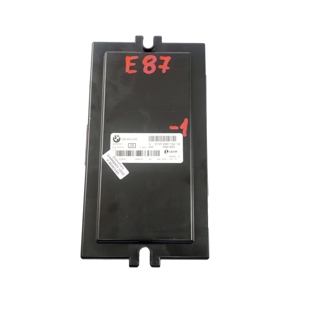 BMW 1 Series E87 Xenon Footwell Light Module Control Unit ECU PL2 FRMFA - SKU 6961134-1 - Part number 6961134