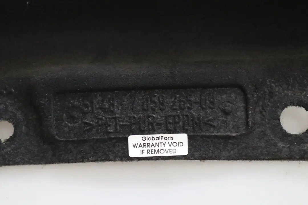  Aislamiento Acústico BMW E81 E82 E87 E88 E90 E91 E92 Frontal Inferior - SKU 6961211 - Número de pieza 6961211