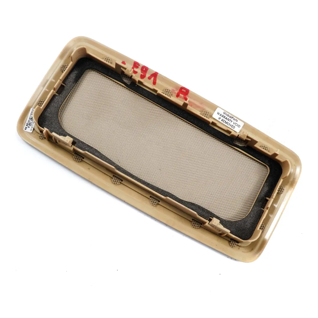 BMW E91 Touring Tapa de Altavoz Derecho Panel Embellecedor Techo Beige 9003900R - SKU 6961284 - Número de pieza 6961284