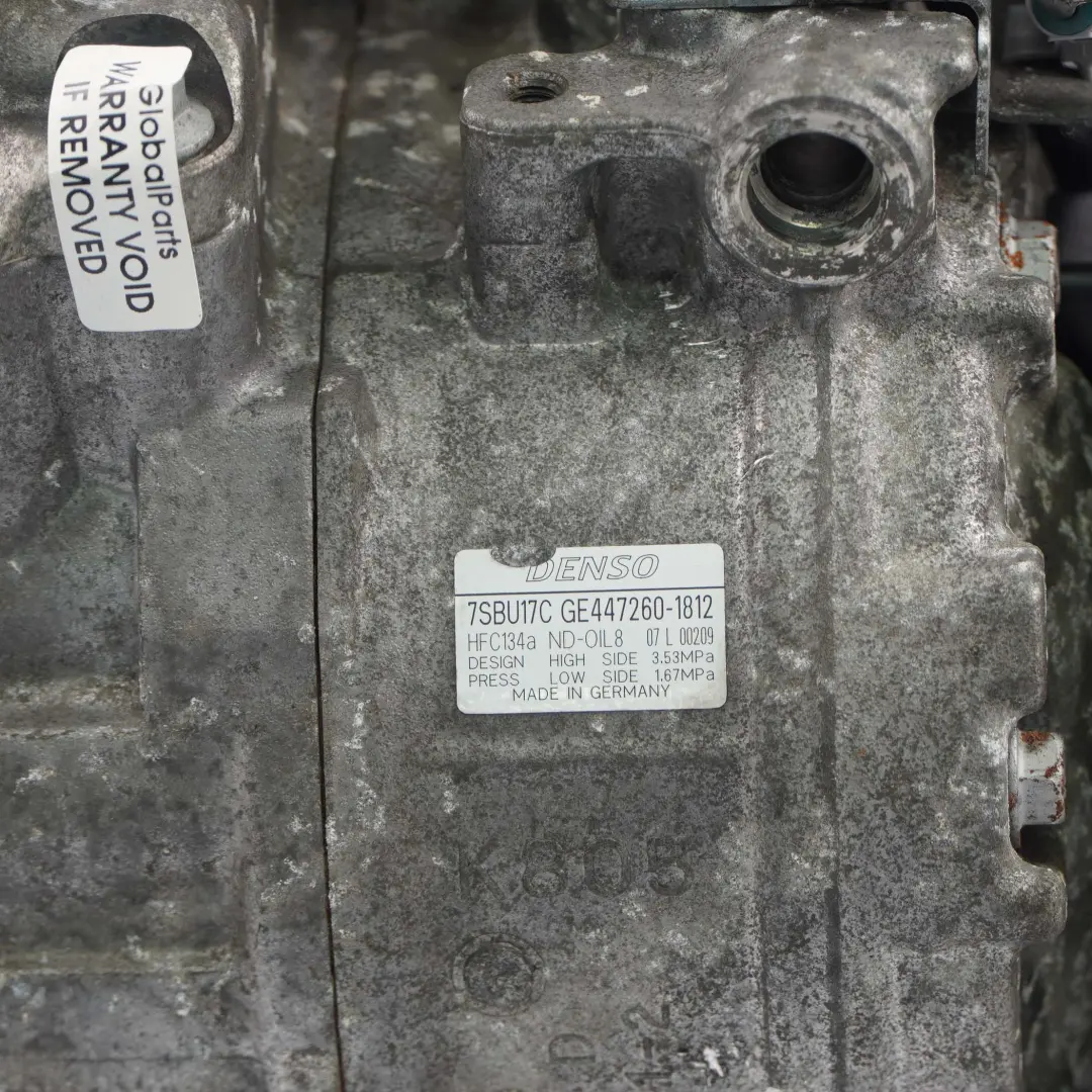 N53 AC Compressore Aria Condizionata per BMW E60 E63 LCI E90 E91 con numero di parte 6961621 BMW E60 E63 LCI E90 E91 N53 AC Compressore Aria Condizionata - SKU 6961621 - Numero di parte 6961621