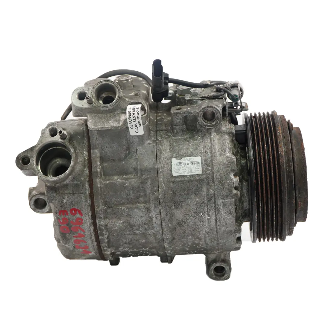 N53 AC Compressor Air Con Conditioning Pump to BMW 1 3 5 E60 LCI E81 E90 with Part number 6961621 BMW 1 3 5 E60 LCI E81 E90 N53 AC Compressor Air Con Conditioning Pump - SKU 6961621 - Part number 6961621