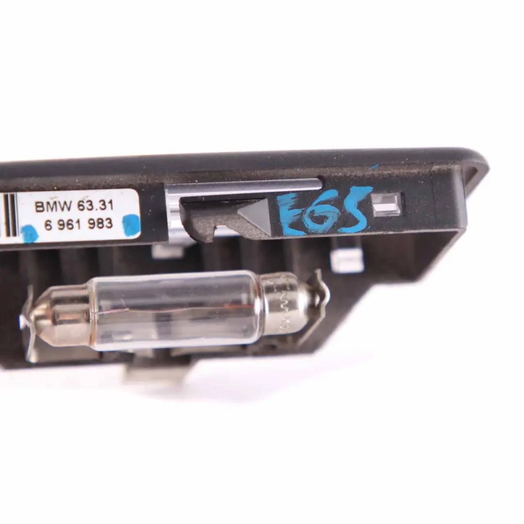 Mirror Lamp Sun Visor Light Black to BMW E65 with Part number 6961983 BMW E65 Mirror Lamp Sun Visor Light Black - SKU 6961983 - Part number 6961983