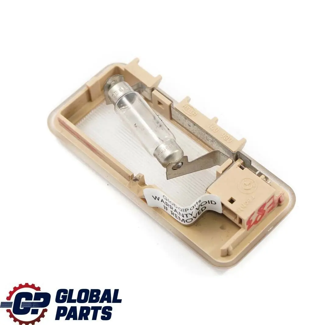 Lampada Luce per Specchio Frontale Dx Beige Chiaro per BMW X3 X5 E53 E83 con numero di parte 6962002 BMW X3 X5 E53 E83 Lampada Luce per Specchio Frontale Dx Beige Chiaro - SKU 6962002 - Numero di parte 6962002