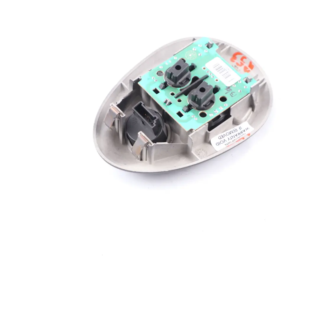 Luce di lettura interna anteriore Pannello Anthrazit per Mini Cooper R50 R53 con numero di parte 6962022 Mini Cooper R50 R53 Luce di lettura interna anteriore Pannello Anthrazit - SKU 6962022 - Numero di parte 6962022