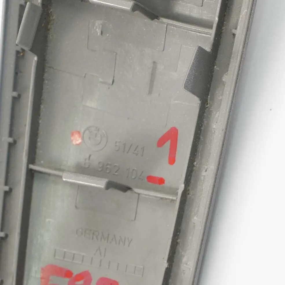 Trim Strip Inside Door Handle Right O/S Titan Matt to BMW 1 Series E81 E82 E87 with Part number 6962104 BMW 1 Series E81 E82 E87 Trim Strip Inside Door Handle Right O/S Titan Matt - SKU 6962104-1 - Part number 6962104