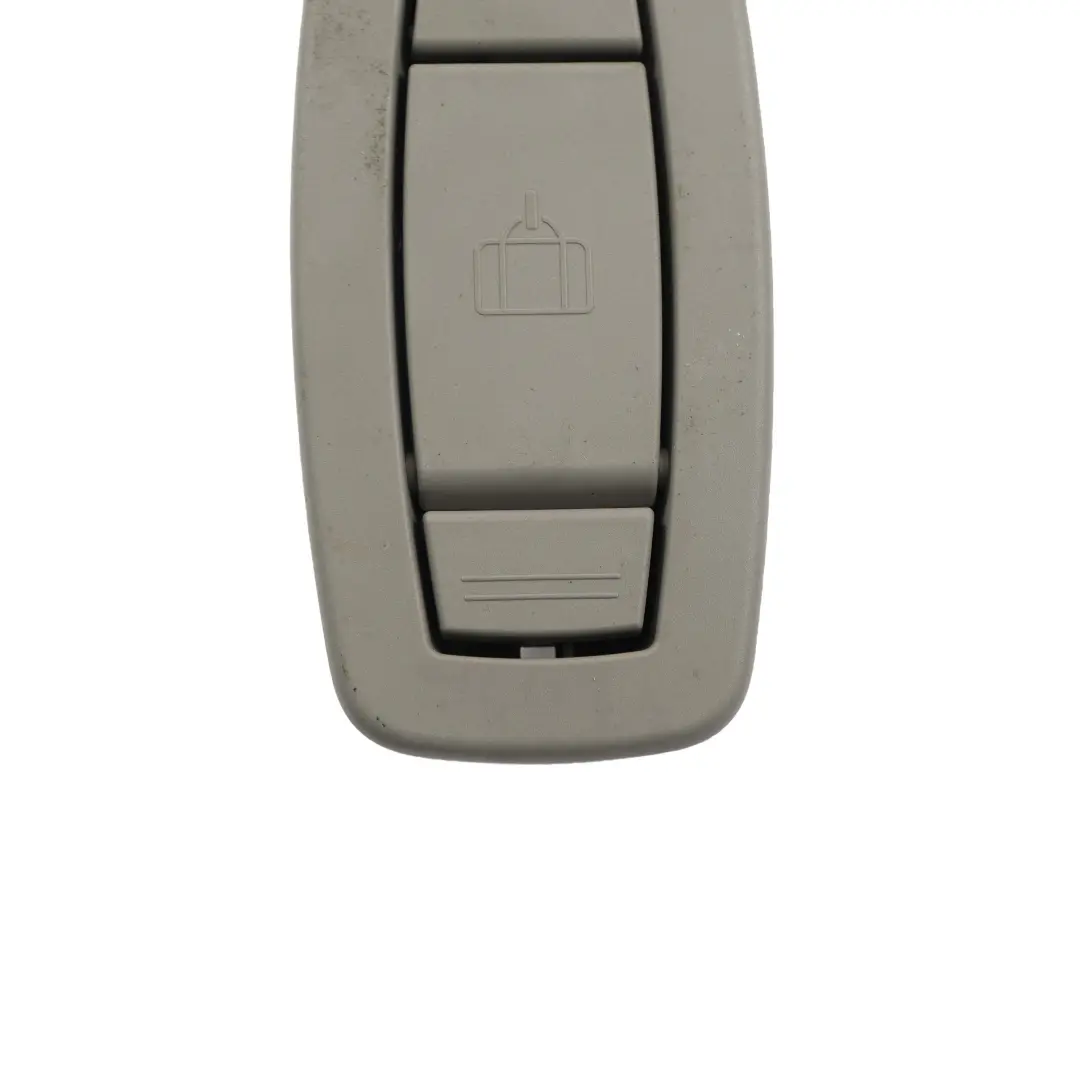 Partition Hook Trim Trunk Luggage Bracket Grey to BMW E93 LCI Seat with Part number 6962149 BMW E93 LCI Seat Partition Hook Trim Trunk Luggage Bracket Grey - SKU 6962149 - Part number 6962149