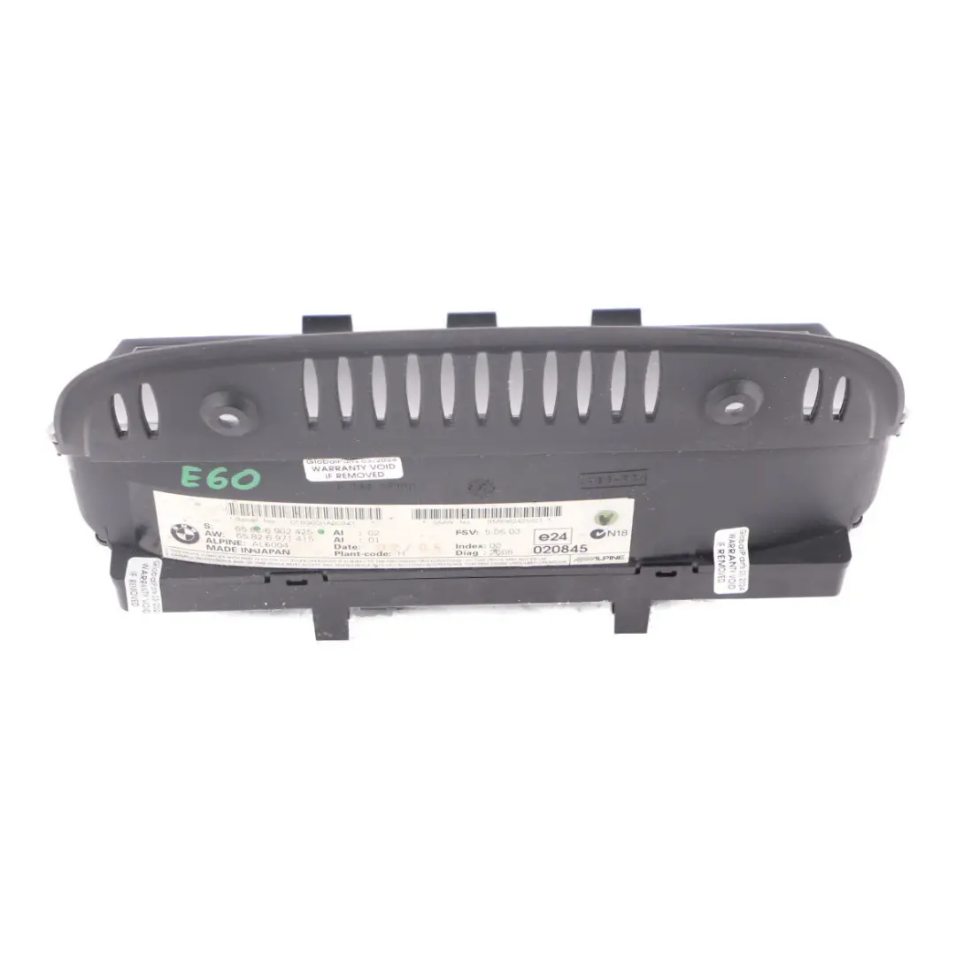  Display Screen BMW E60 E61 Dash On Board Sat Navigation Monitor 8,8" - SKU 6962425 - Part number 6962425