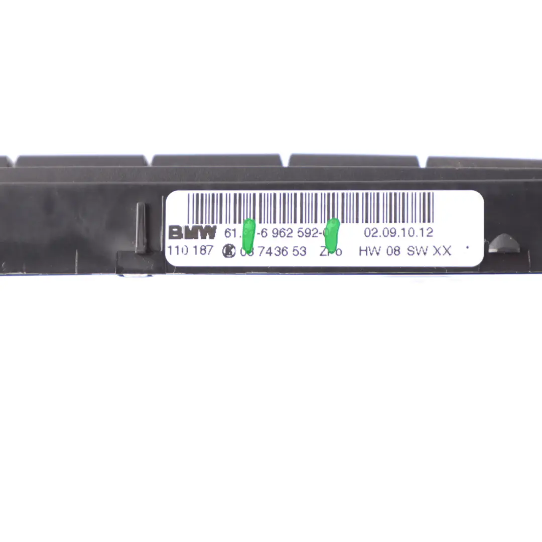 Centre Console Rear Electric Sun Blind Switch Unit to BMW E90 with Part number 6962592 BMW E90 Centre Console Rear Electric Sun Blind Switch Unit - SKU 6962592 - Part number 6962592