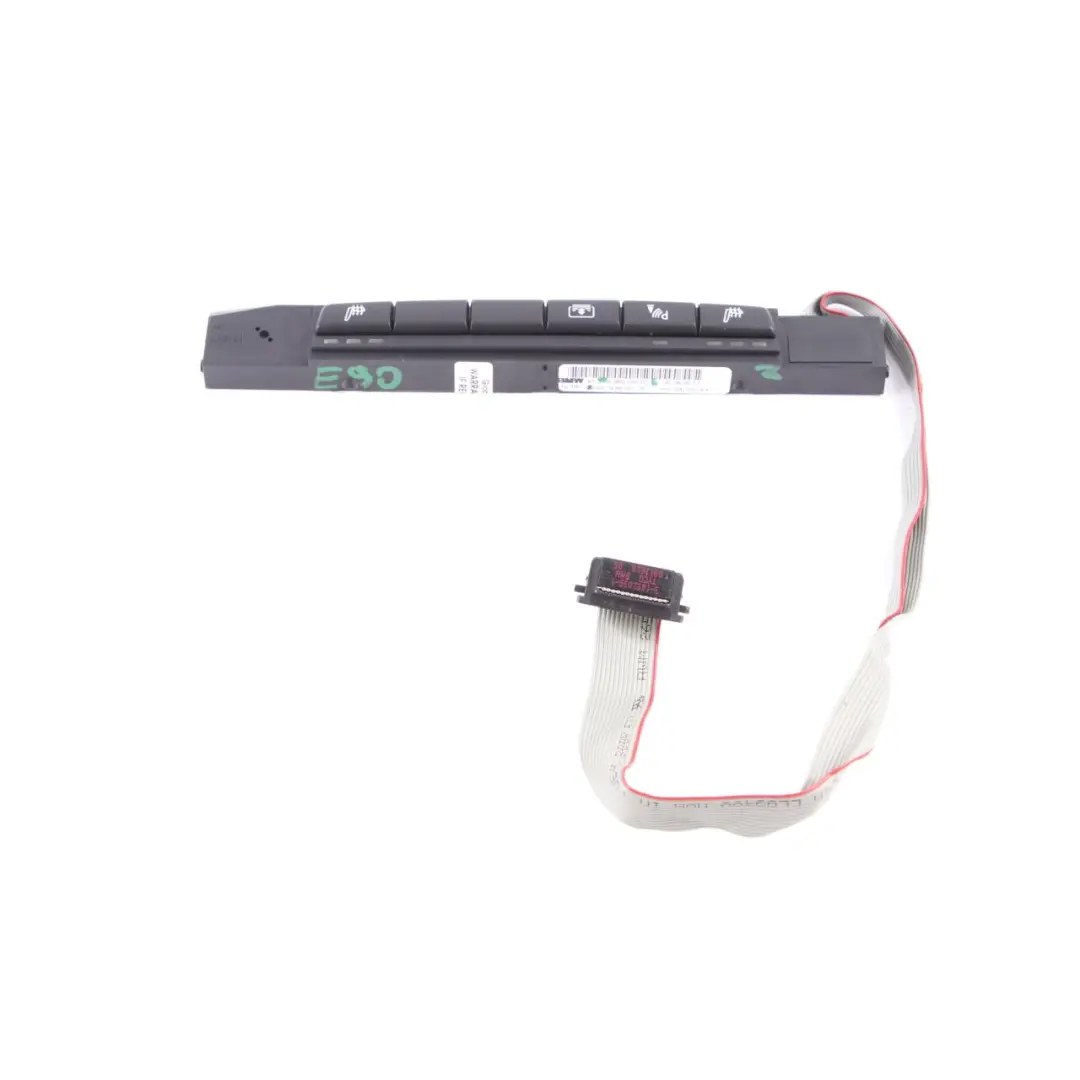 Heated Seat Window Blind Control Switch Panel Unit to BMW E90 E92 with Part number 6962595 BMW E90 E92 Heated Seat Window Blind Control Switch Panel Unit - SKU 6962595 - Part number 6962595