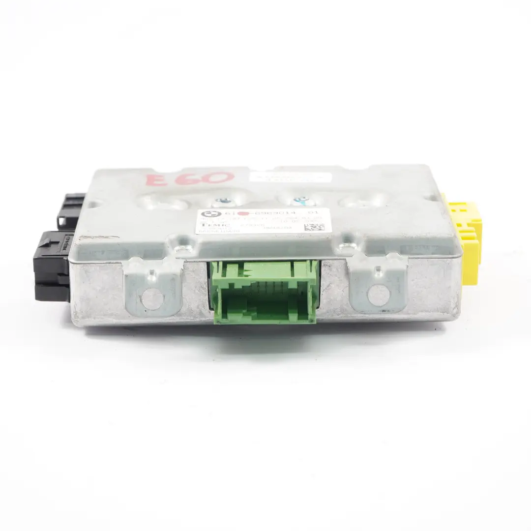 Modulo Control del Airbag Puerta del Pasajero para BMW E60 E61 E63 con número de pieza 6963014 BMW E60 E61 E63 Modulo Control del Airbag Puerta del Pasajero - SKU 6963014 - Número de pieza 6963014