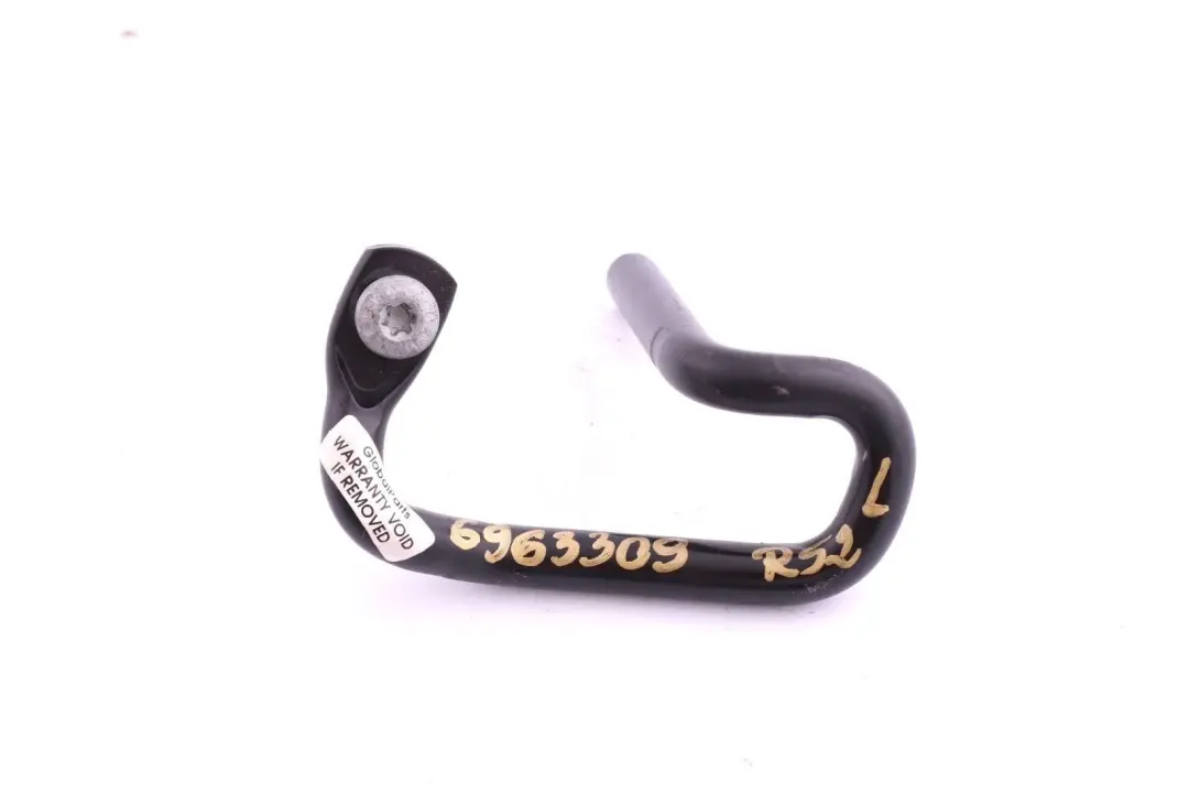 Support Bracket Tension Bar Left N/S to Mini Cabrio R52 with Part number 6963309 Mini Cabrio R52 Support Bracket Tension Bar Left N/S - SKU 6963309 - Part number 6963309