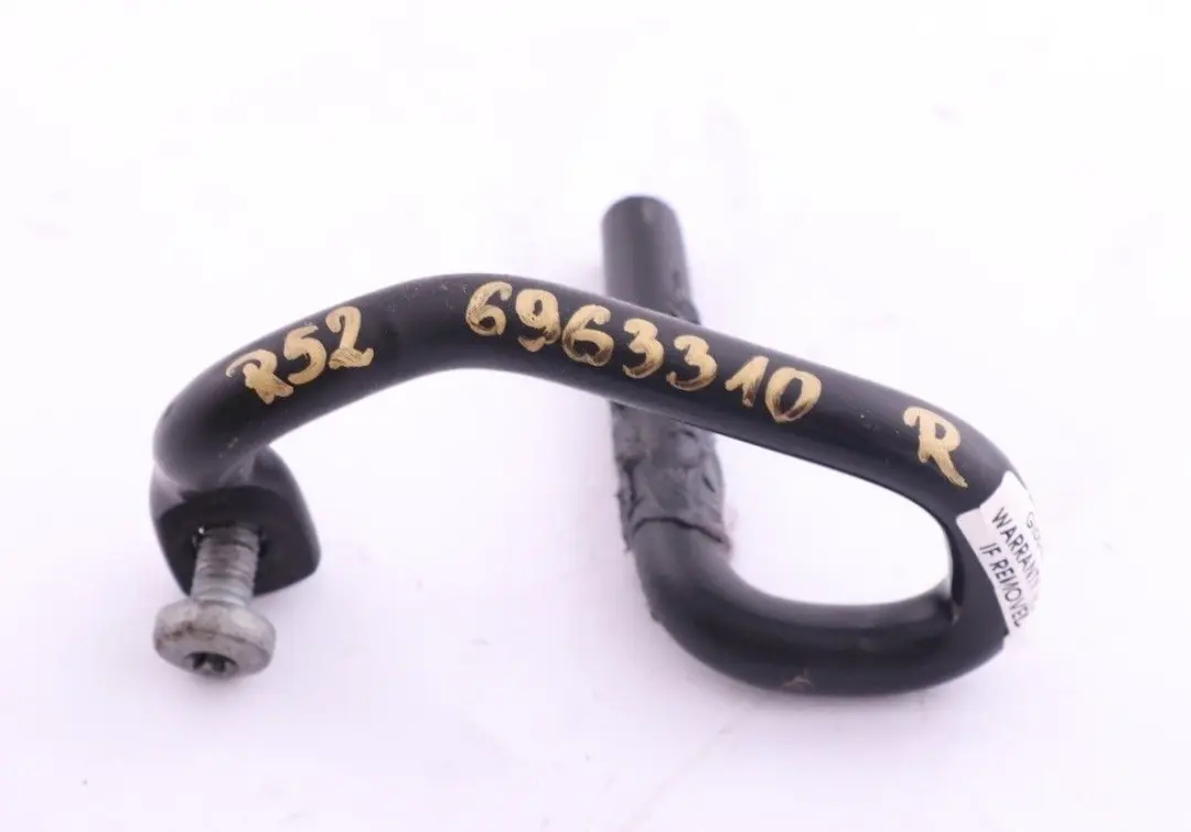 Support Bracket Tension Bar Right O/S to Mini Cabrio R52 with Part number 6963310 Mini Cabrio R52 Support Bracket Tension Bar Right O/S - SKU 6963310 - Part number 6963310