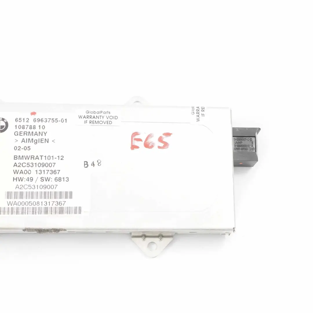 Antennenverstärker BMW E65 E66 Diversity Antenne Tuner Professional für mit Teilenummer 6963755 Antennenverstärker BMW E65 E66 Diversity Antenne Tuner Professional - SKU 6963755 - Teilenummer 6963755