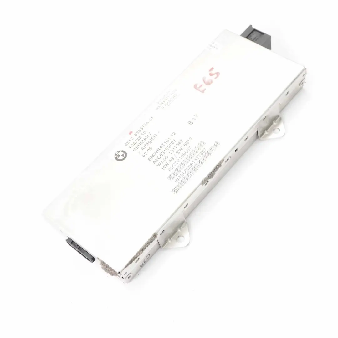 Wzmacniacz Anteny Antenowy do BMW E65 E66 o numerze 6963755 BMW E65 E66 Wzmacniacz Anteny Antenowy - SKU 6963755 - Numer Części 6963755