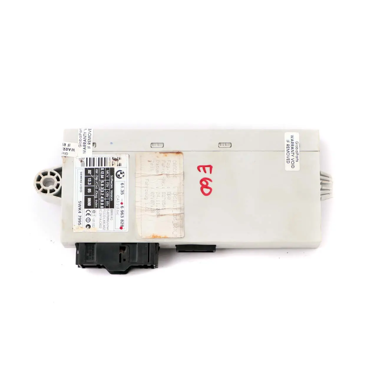 BMW E60 E61 E63 ECU Módulo De Lectura De Llaves Unidad De Control CAS 2 6963828