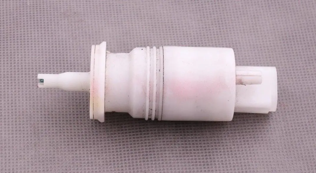 Windshield Washer Pump to Mini Cabrio One Cooper R52 with Part number 6963855 Mini Cabrio One Cooper R52 Windshield Washer Pump - SKU 6963855 - Part number 6963855